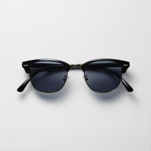 Uniqlo Browline Men Sunglasses Black US | DONT-20186