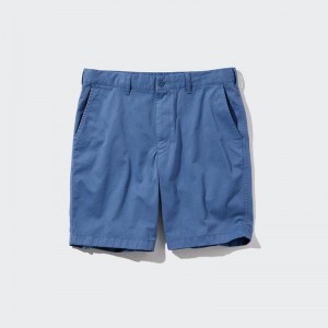 Uniqlo Chino Men Shorts Blue US | FSTJ-15972