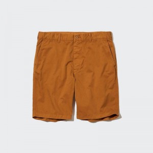 Uniqlo Chino Men Shorts Dark Orange US | MHSA-72160