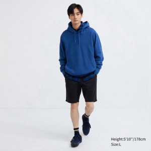 Uniqlo Chino Men Shorts Navy US | XVKP-24315