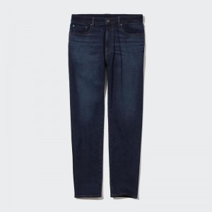 Uniqlo EZY Ultra Stretch Men Jeans Blue US | NUTX-62490