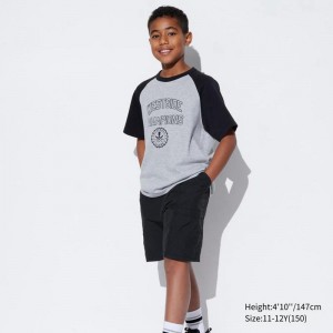 Uniqlo Geared Kids' Shorts Black US | PLOK-92710