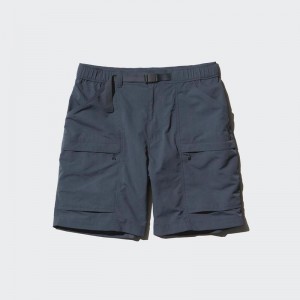 Uniqlo Geared Men Shorts Dark Grey US | DJPX-37890