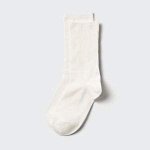 Uniqlo HEATTECH (2-Way) Women Socks Tights White US | XADR-12670