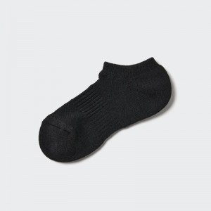 Uniqlo HEATTECH (Short) Women Socks Tights Black US | MDHX-73920