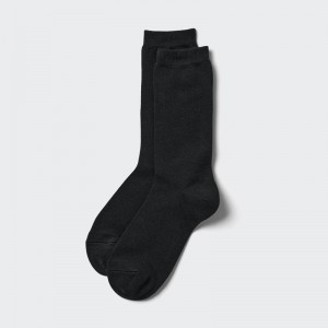 Uniqlo HEATTECH Women Socks Tights Black US | ELQK-65023