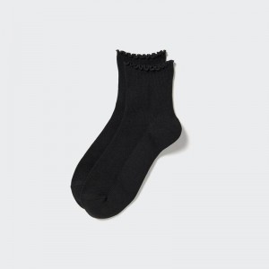 Uniqlo HEATTECH Women Socks Tights Black US | OASV-26513