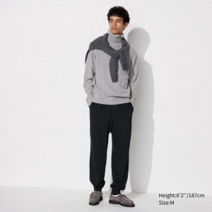 Uniqlo Joggers (Long) Men Joggers Black US | LTBS-96142