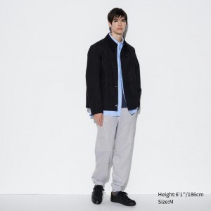 Uniqlo Joggers (Long) Men Joggers Grey US | PUWH-38265