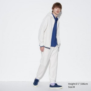 Uniqlo Joggers Men Joggers Light Grey US | IZMV-05487