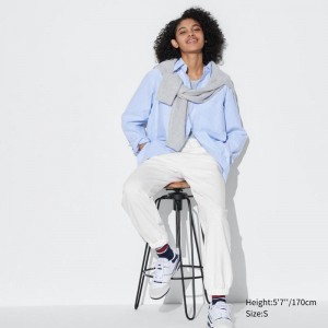 Uniqlo Joggers Women Joggers White US | VSBU-64350