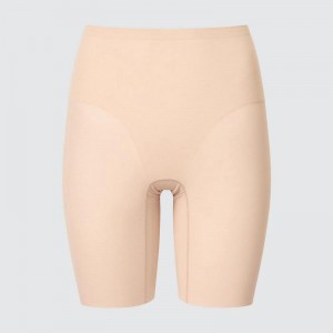 Uniqlo Non-Lined Shaper (Support) Women Briefs Beige US | BEHC-14839