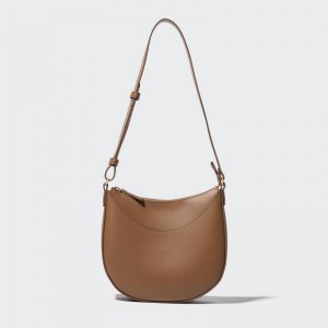 Uniqlo One Handle Women Bag Brown US | ZDSH-39142