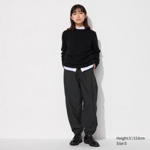 Uniqlo Parachute (Short) Women Trousers Black US | PZBO-34291