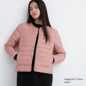 Uniqlo Ultra Light Down Compact Women Jackets Pink US | IGDJ-07584