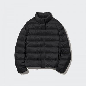 Uniqlo Ultra Light Down Women Jackets Black US | MJKR-41927