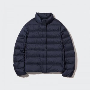 Uniqlo Ultra Light Down Women Jackets Navy US | LJTZ-14283