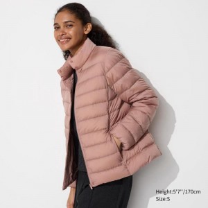 Uniqlo Ultra Light Down Women Jackets Pink US | YHUZ-95836