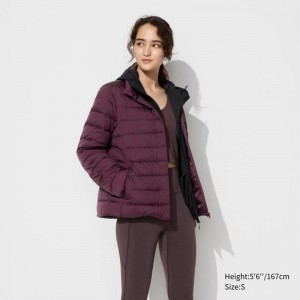 Uniqlo Ultra Light Down Women Jackets Wine US | DQRP-90475