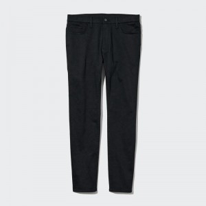 Uniqlo Ultra Stretch Skinny Fit Colour Men Jeans Black US | KHBR-81943