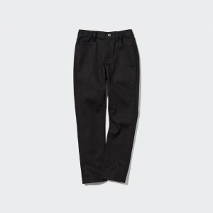 Uniqlo Ultra Stretch Soft Kids' Jeans Black US | YAOI-85043