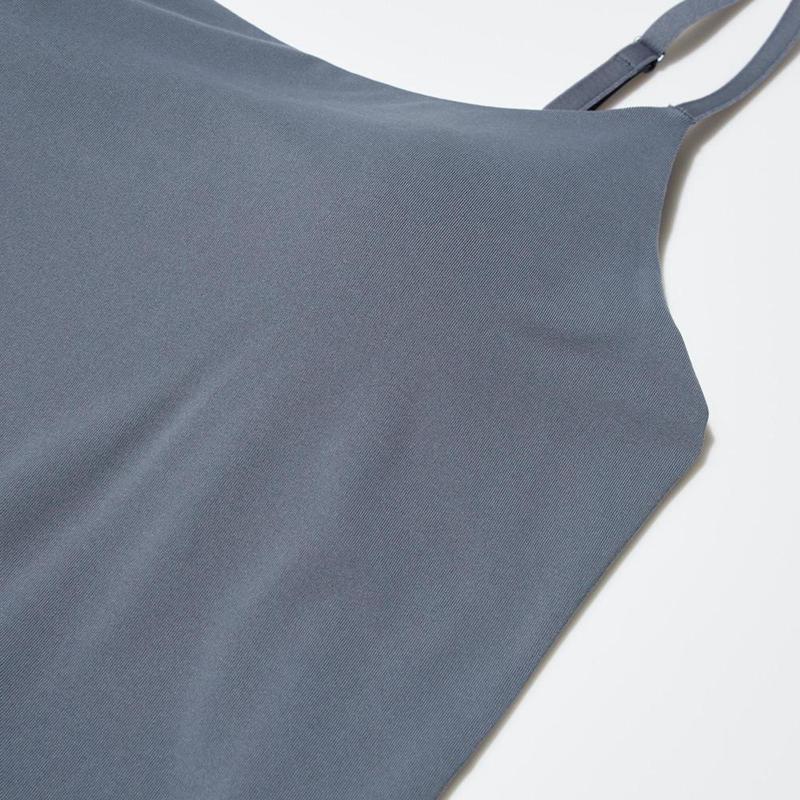 Uniqlo AIRism Women Tank Tops Grey  US |  YDJP-43018