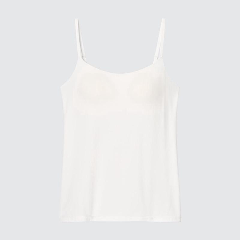 Uniqlo AIRism Women Tank Tops White  US |  VULW-68540