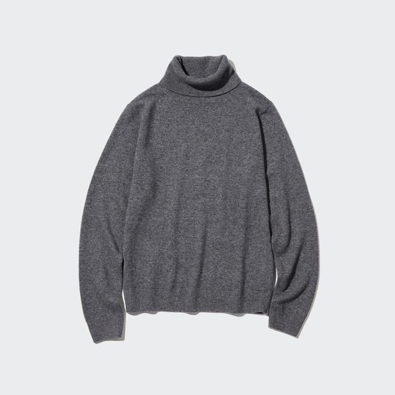 Uniqlo Cashmere Women Jumper Light Blue  US |  XEDN-85201