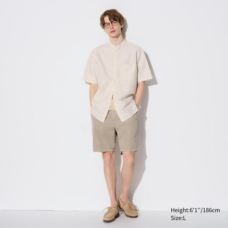 Uniqlo Chino Men Shorts Beige  US |  CWXH-48217