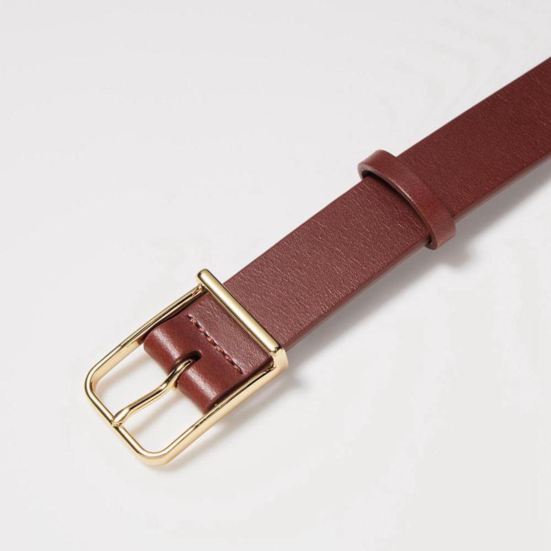 Uniqlo Clean Women Belt Brown  US |  VSJN-05481