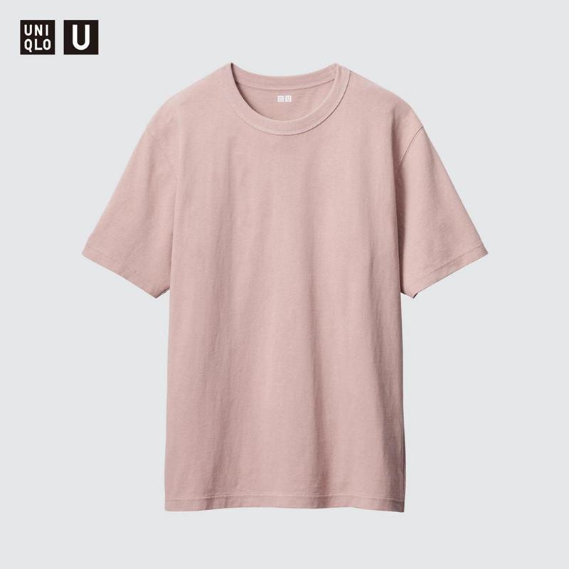 Uniqlo Crew Neck Short Sleeved Men T-Shirt Blue  US |  IJTV-05378