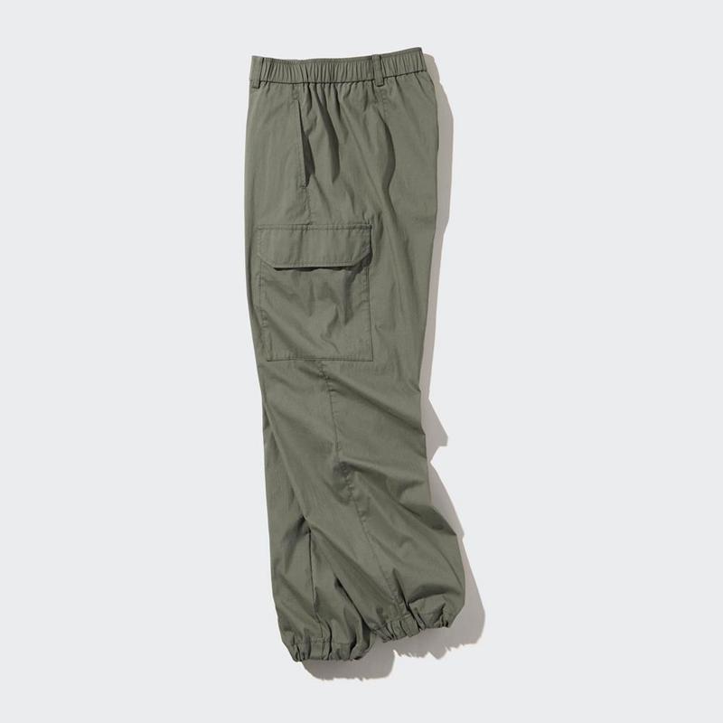 Uniqlo Easy Cargo Women Trousers Beige  US |  KICZ-02537