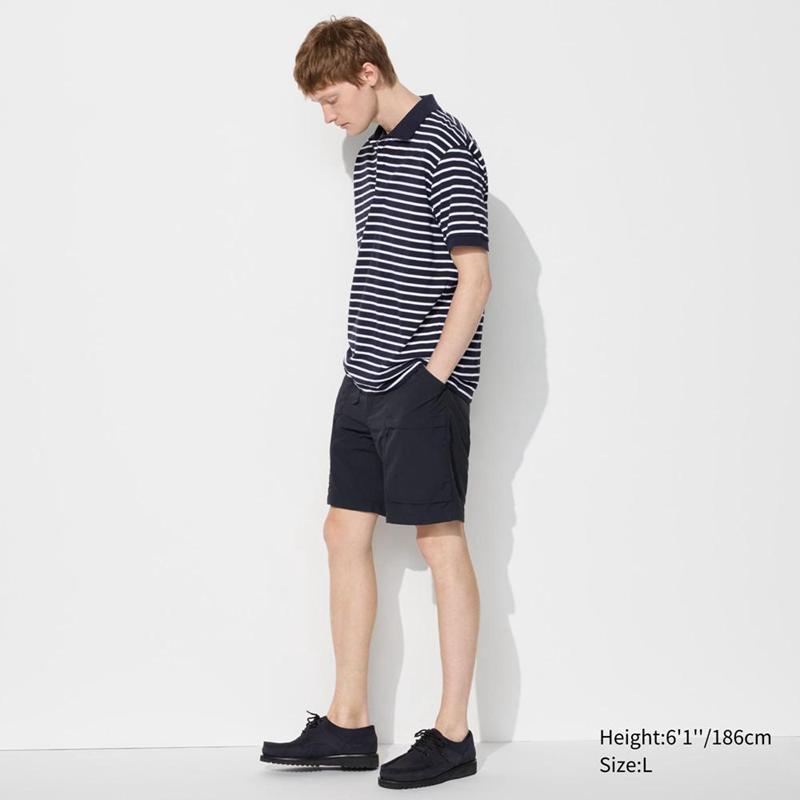 Uniqlo Geared Men Shorts Black  US |  DMUH-29465