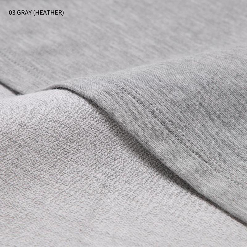 Uniqlo HEATTECH Extra Warm Cotton Crew Neck (Heather) Men T-Shirt Grey  US |  VSQO-09825