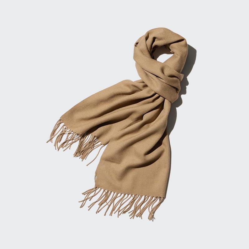 Uniqlo HEATTECH Men Scarf Beige  US |  DNQJ-58736