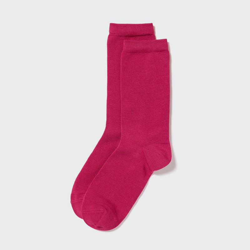 Uniqlo HEATTECH Women Socks Tights Pink  US |  VWPM-65701