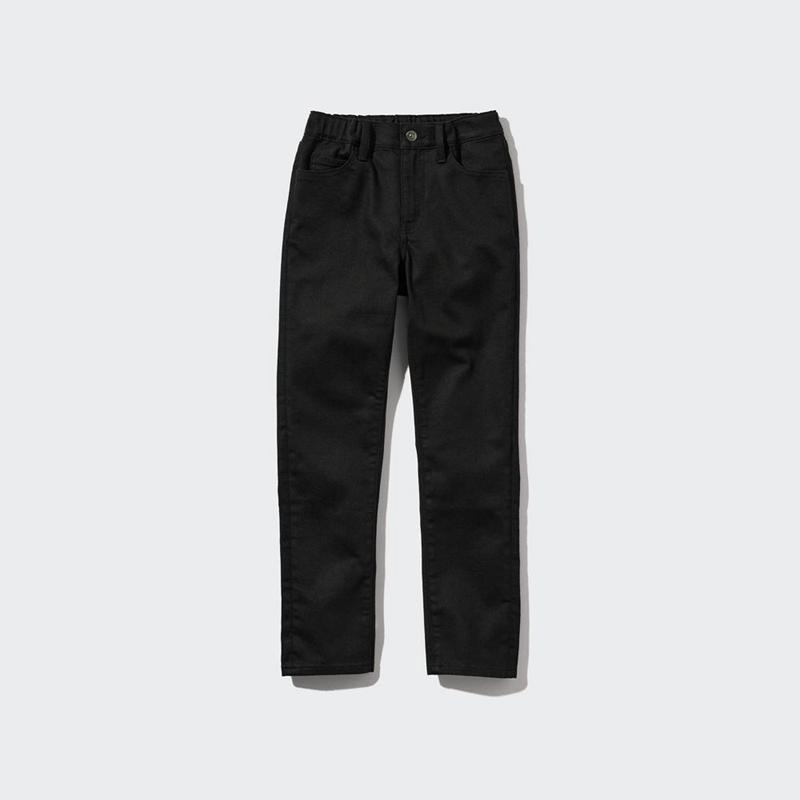 Uniqlo Kids Ultra Stretch Soft Kids' Jeans Black  US |  NZYD-96074