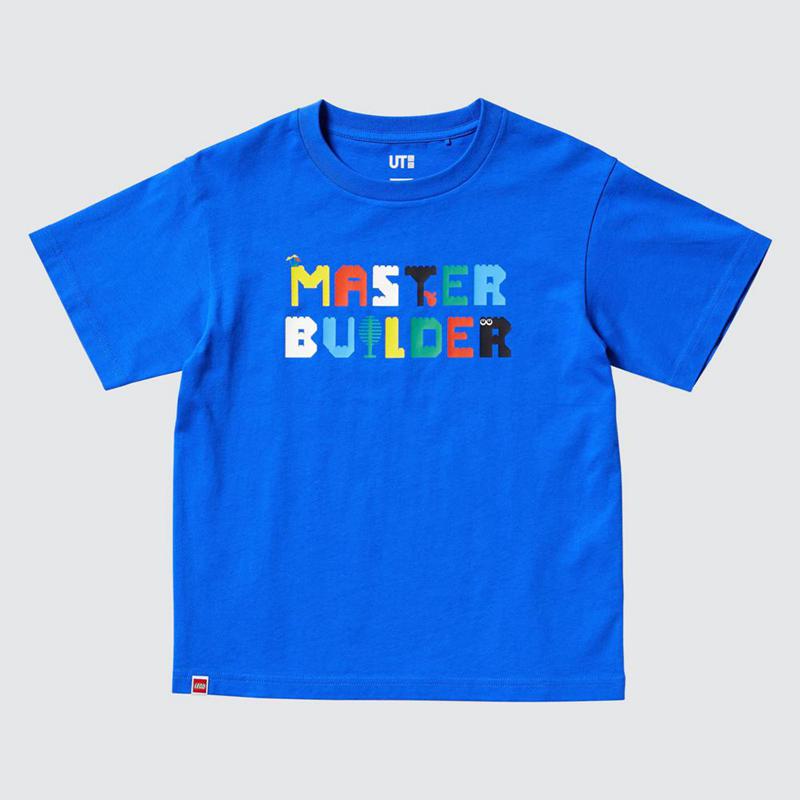 Uniqlo LEGO® UT Graphic Kids' T-Shirt Blue  US |  XKLY-06253