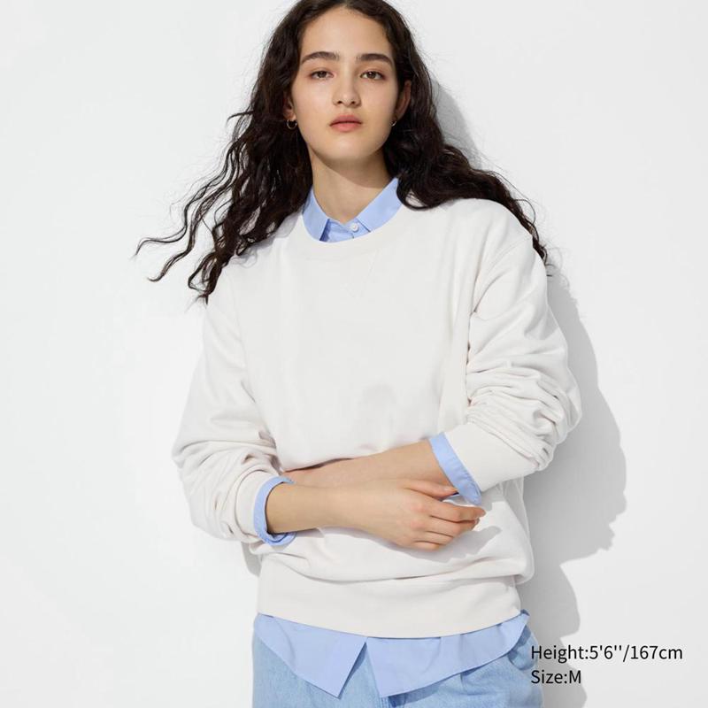 Uniqlo Men Sweatshirt Off White  US |  FNHO-50968