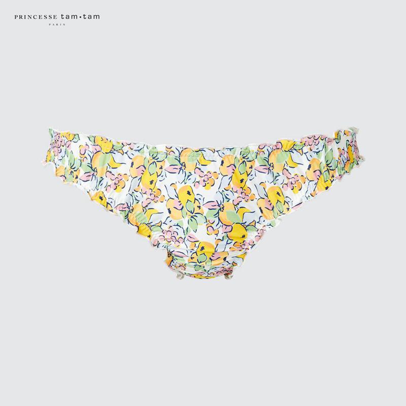 Uniqlo Midi Knickers (Print) Women Underwear Off White  US |  DHBY-02981