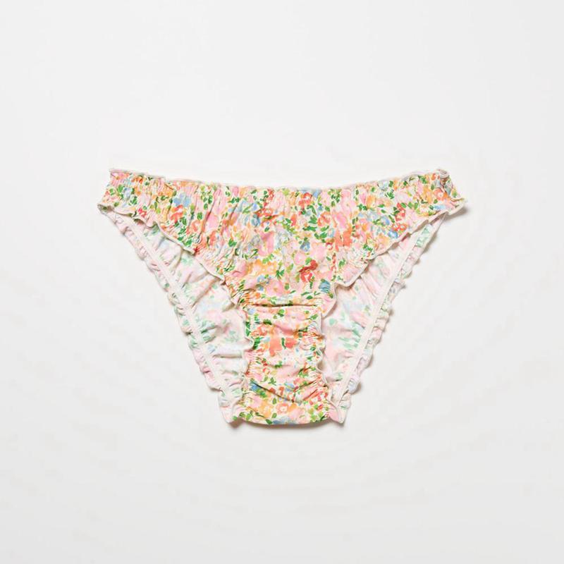 Uniqlo Midi Knickers (Print) Women Underwear Cream  US |  LAVZ-58923