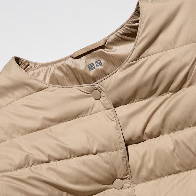 Uniqlo PUFFERTECH Compact Women Jackets Off White  US |  GKLW-70691