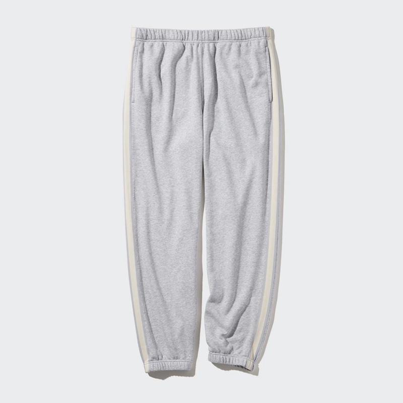 Uniqlo Side Stripe Men Joggers Grey  US |  FVHE-94572