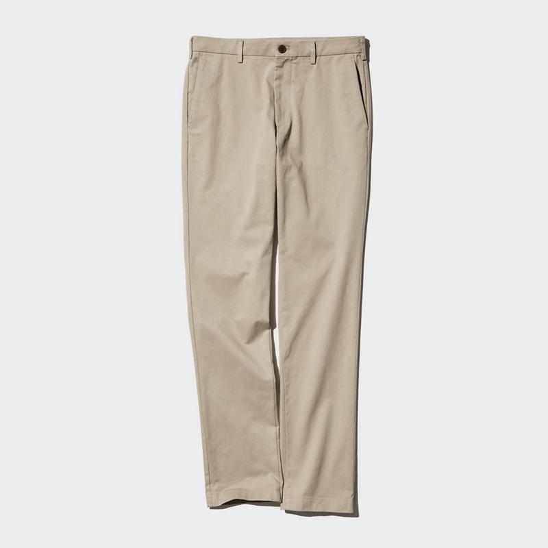 Uniqlo Slim Fit Chino (Long) Men Trousers Dark Grey  US |  VJOP-01596