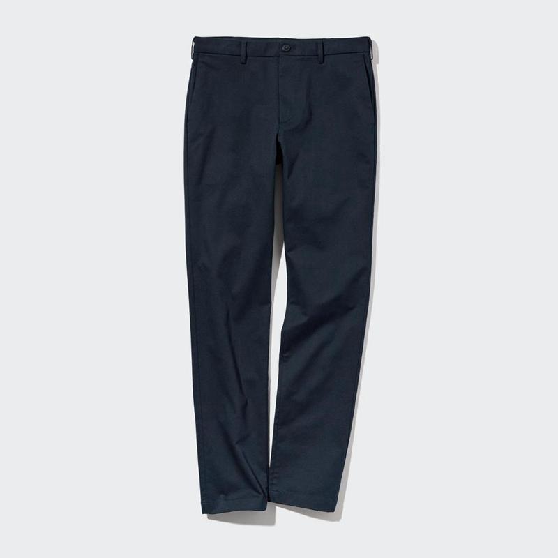 Uniqlo Slim Fit Chino Men Trousers Dark Grey  US |  OCMU-02891