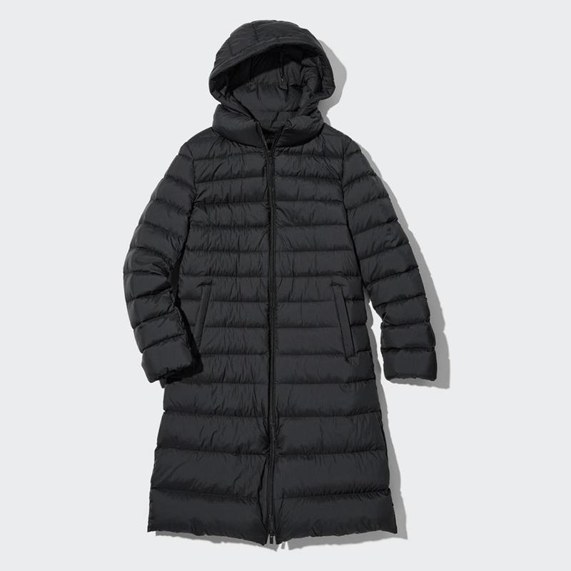 Uniqlo Ultra Light Down Long Women Coats Black  US |  UWSC-49870