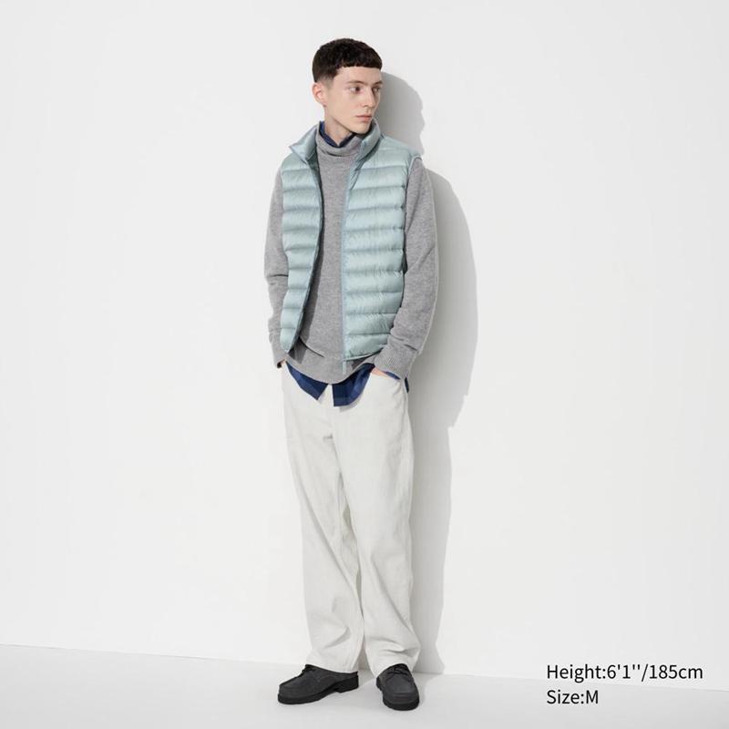 Uniqlo Ultra Light Men Down Vest Olive  US |  YOGN-56241