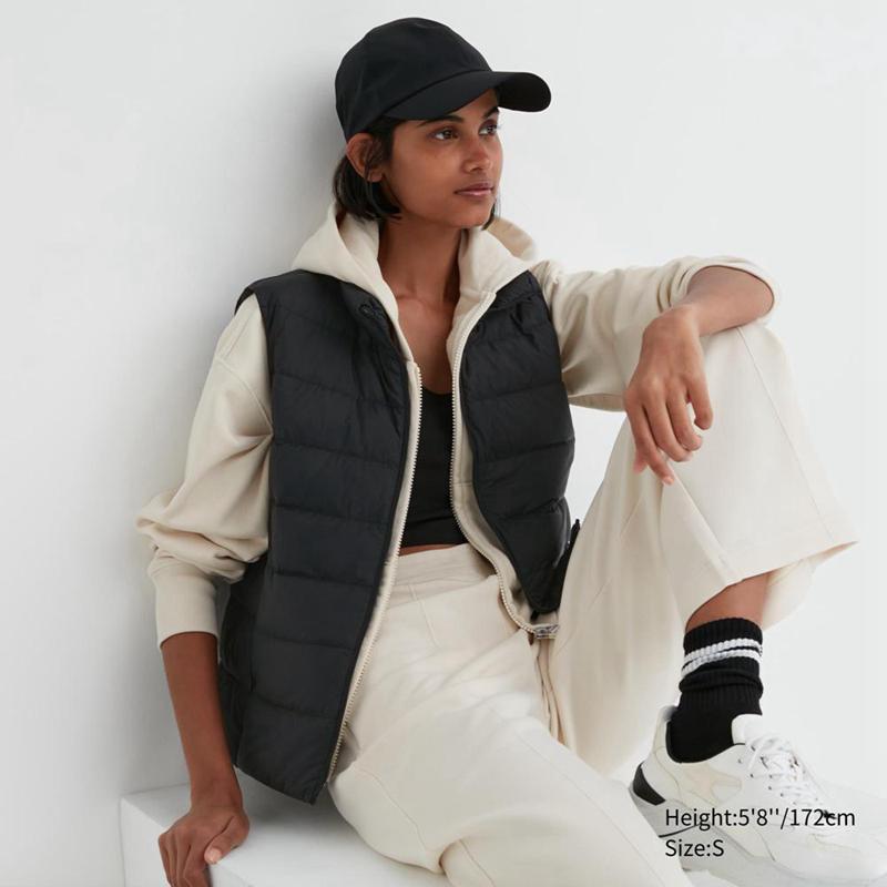 Uniqlo Ultra Light Women Vests Black  US |  UOMG-73968