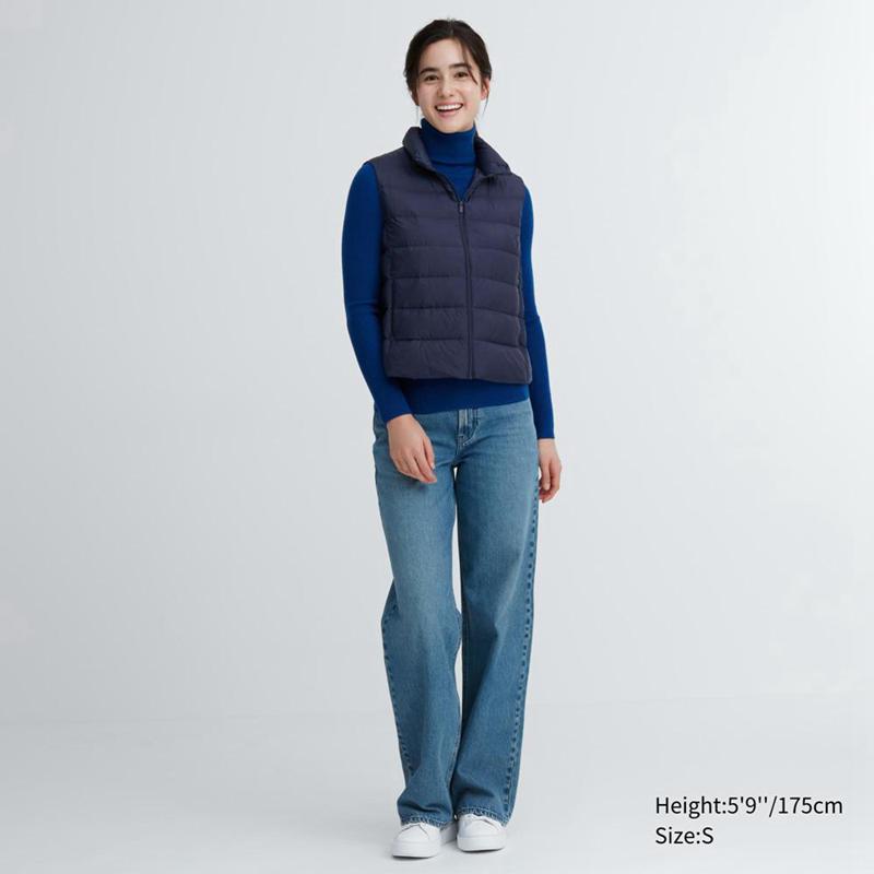 Uniqlo Ultra Light Women Vests Off White  US |  SKTV-65314