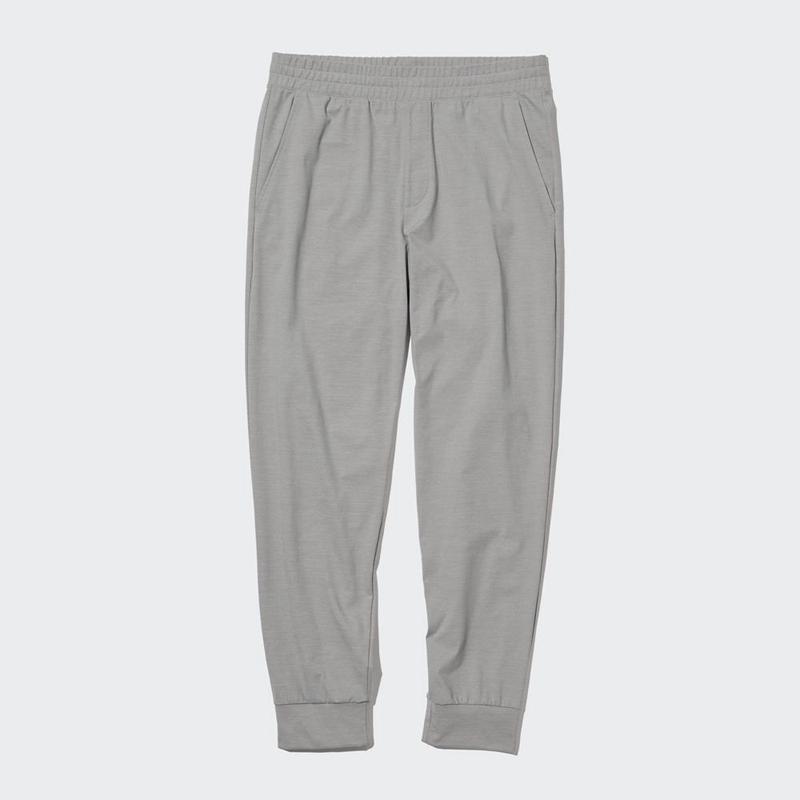 Uniqlo Ultra Stretch DRY-EX (Long) Men Joggers Dark Grey  US |  NTZE-69053